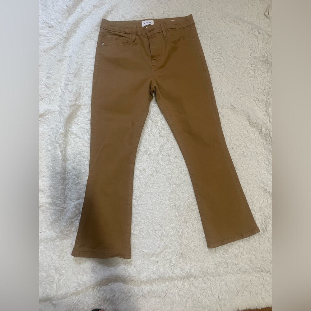 Frame Classic Tan Women's Jeans